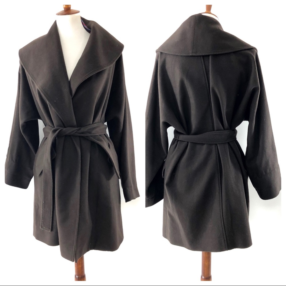 Missoni Wool Blend Belted Mid Length Jacket 6